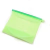 Silicone Food Ziplock Storage Bag Wrap Snack Bags Vacuum Covers Containers for Meat, Vegetables,Drinks