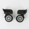 High duty retractable metal turn 360 wheels luggage case hardware for trolley handle