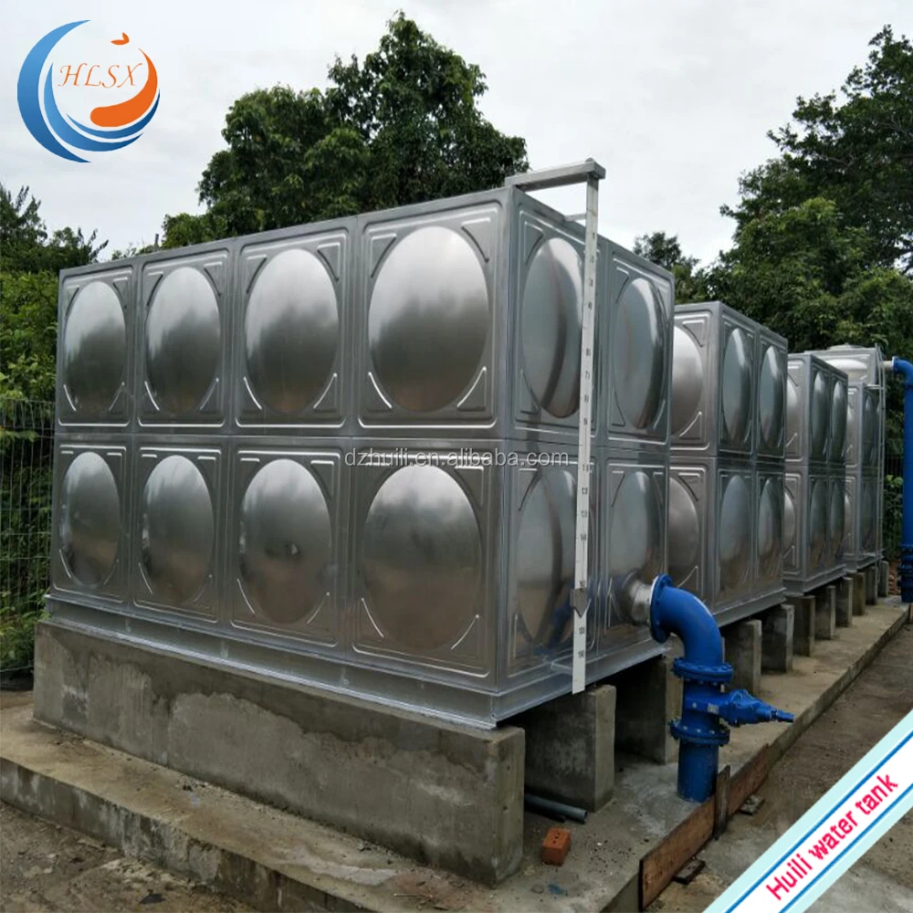 Gallon Durable Square Modular Stainless Steel Water Tank For Sale - Buy ...