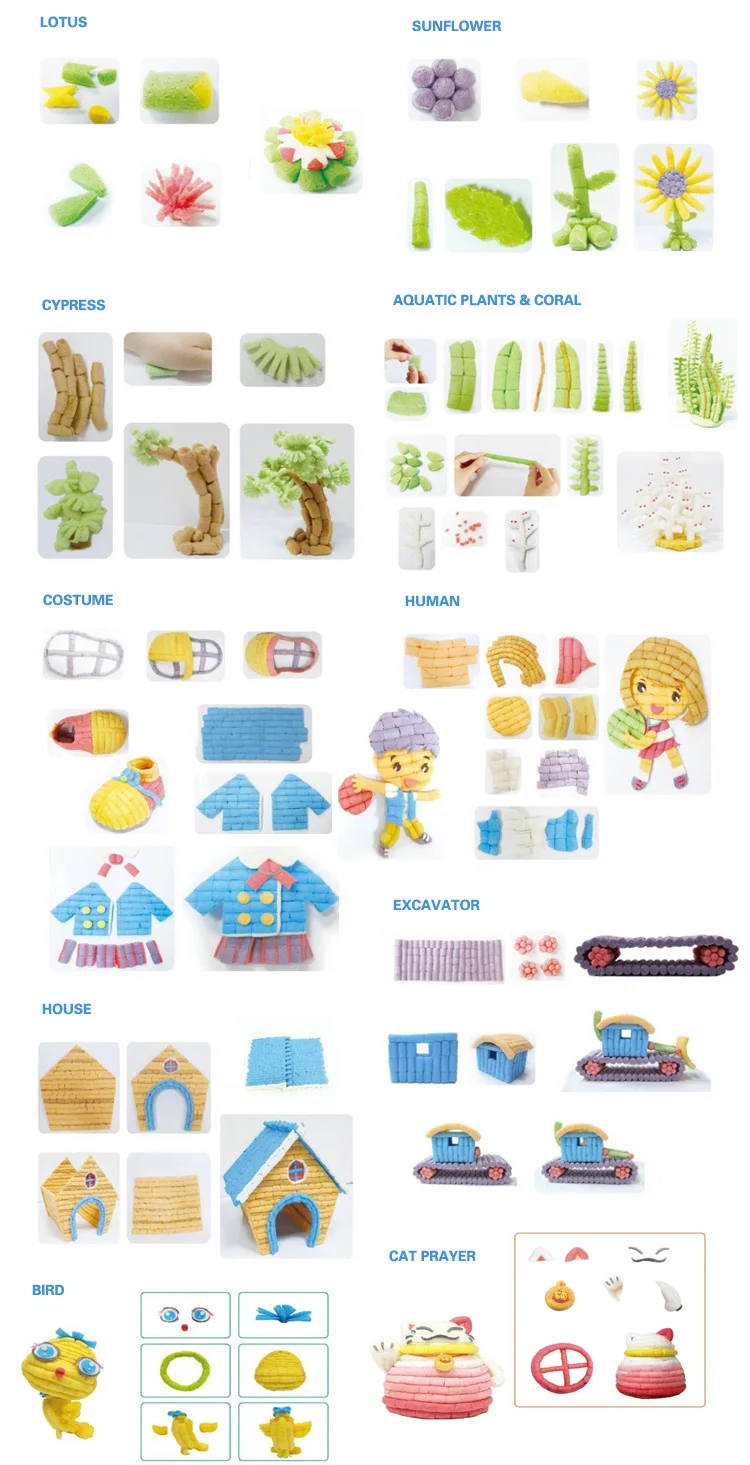 Buy Arts and crafts for Kids - Magic Foam corn craft Kit, STEM Building  Model Toys, Bulk crafts Supplies Kits, Kindergarten Preschool School crafts  Set for Toddler Ages 3 4 5 6