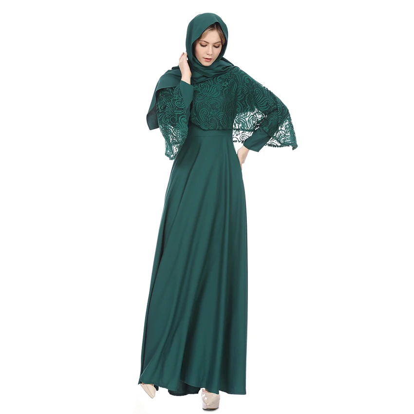 Muslim Kuwaiti Long Abaya Lace Dress Buy Dress,Muslim Dress,Dress