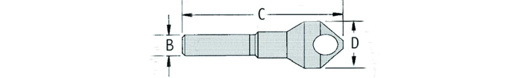 4Pcs  Cylindrical Shank 90 Degree 0 Flute HSS Countersink Deburring  Bit Set  for Metal Drilling