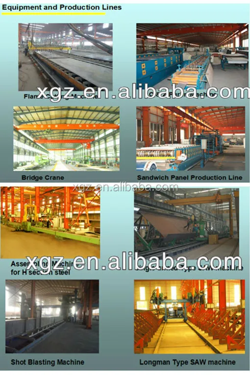 XGZ best structural steel building materials