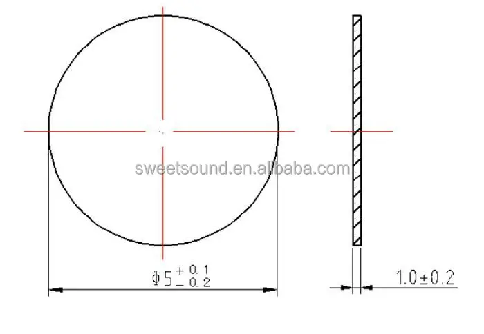 small piezo disc