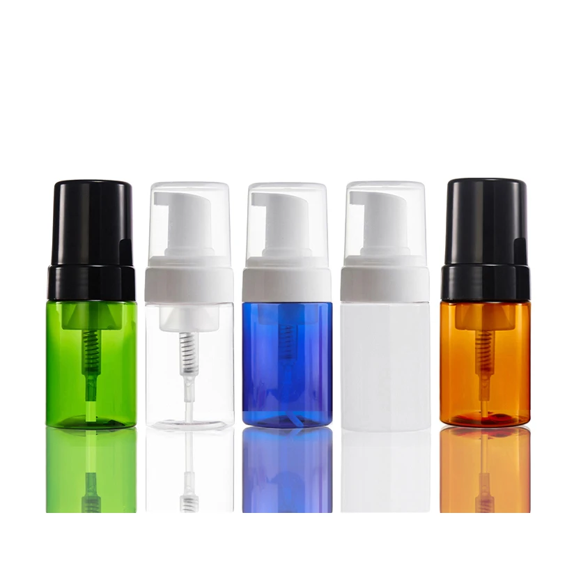 Stock White Clear Plastic Pet Travel Foaming Foam Pump 1oz 30ml Foam
