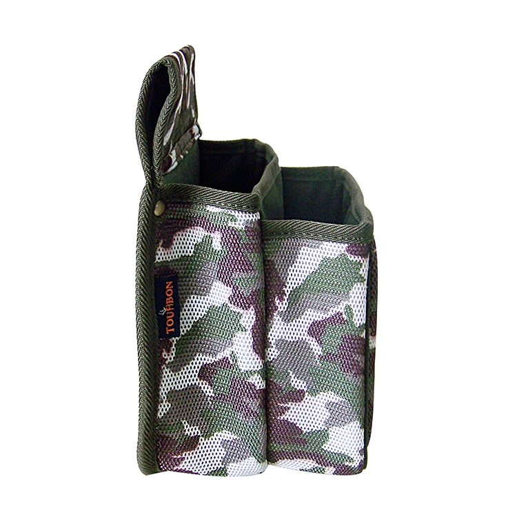 Tourbon Camo Nylon Cartridge Bag Rifle Shotgun Bullet Bag Hunting Shoulder Bags/camo Shell Pouch