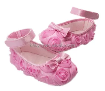 Wholesale Rosette Baby Doll Shoes For 