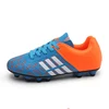 Durable customize brand outdoor children soccer shoes football shoes
