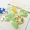 2016 hot sale scrapbook fish shaped brads colorful large quantity craft diy fish brad for kids decoration