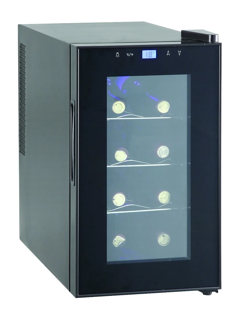 12 Bottles Table Top Mini Compact Slim Wine Cooler Buy Thermoelectric