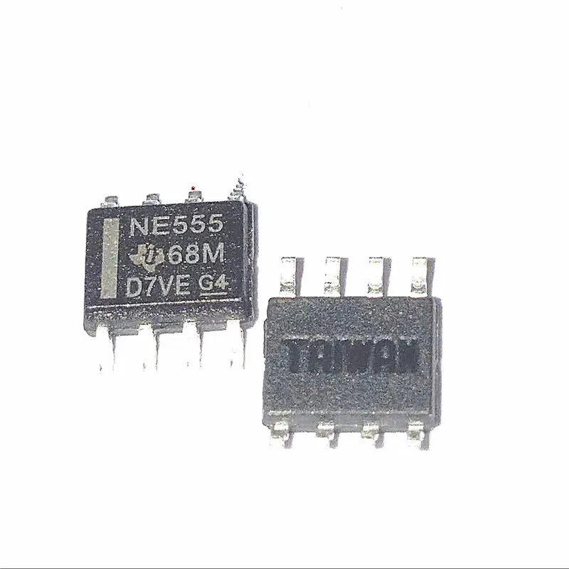 50PCS NE555DR Patch SOP-8 High Precision Timer Chip SMD Brand New Originalo
