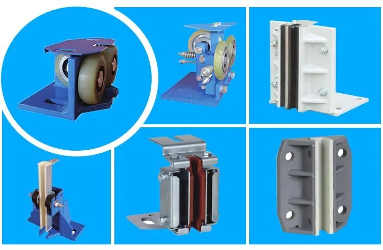 Quality assurance lift rail elevator parts guide shoe insert