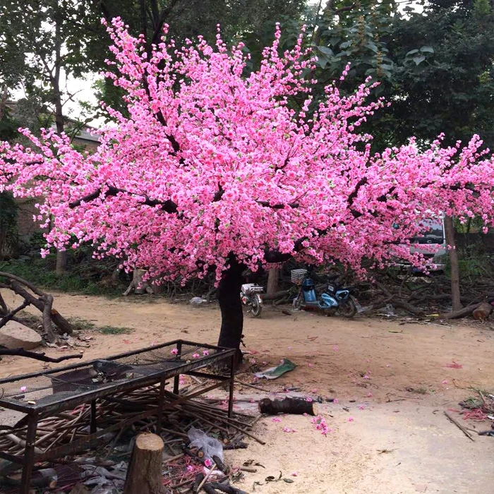 China Factory 8ft Artificial Cherry Blossom Tree White Artificial