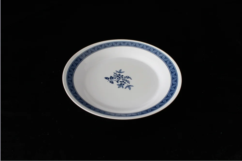 7inch melamine lacework round plate