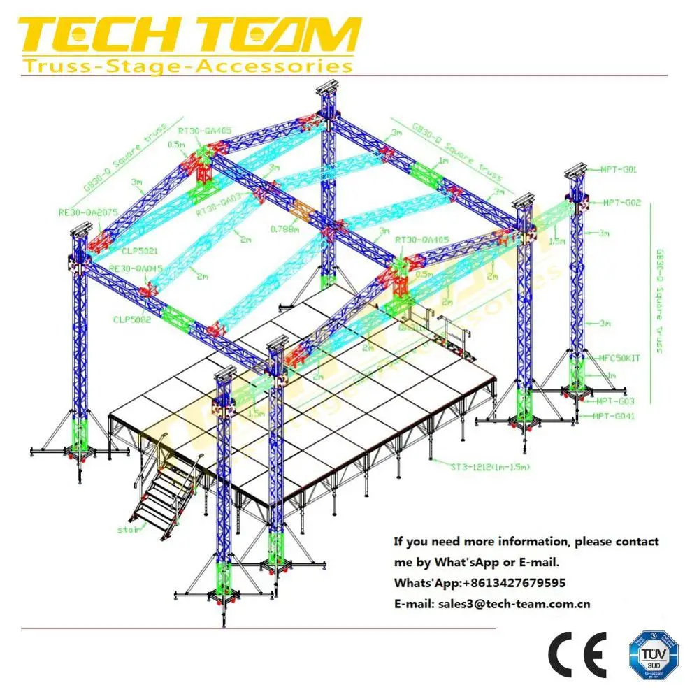 Stage Constructure Layers St3-stage Construction Outdoor Performance Stage,Outdoor Stage Design ...