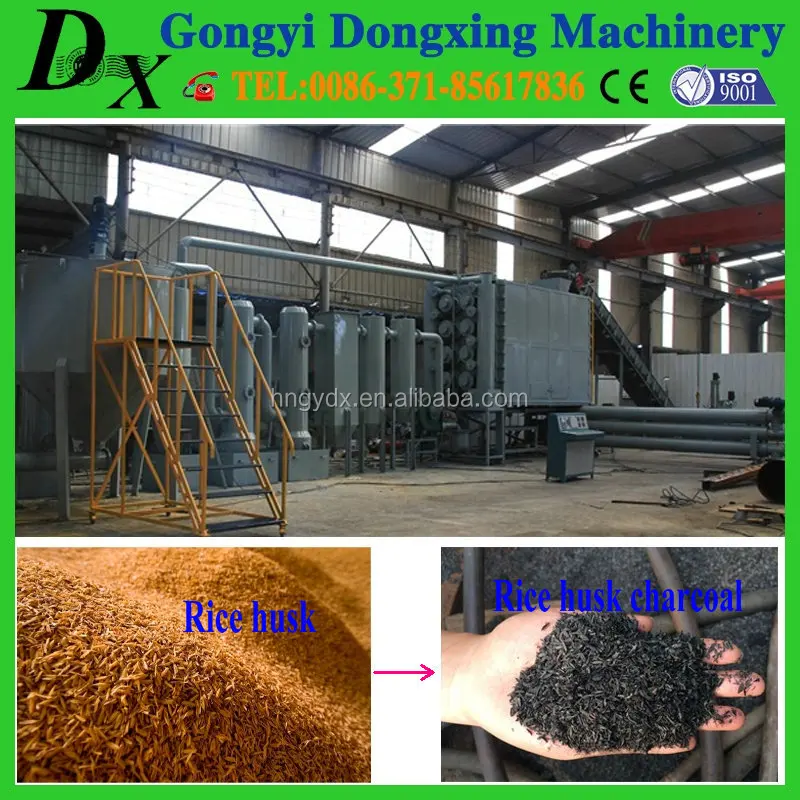 Smokeless Biochar Energysaving Continuous Carbonization Furnace Price