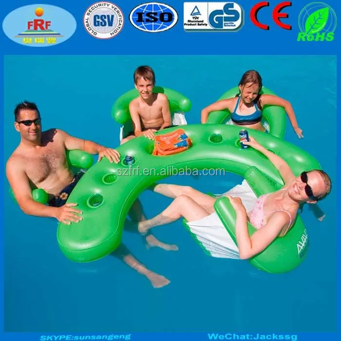 inflatable swim up bar