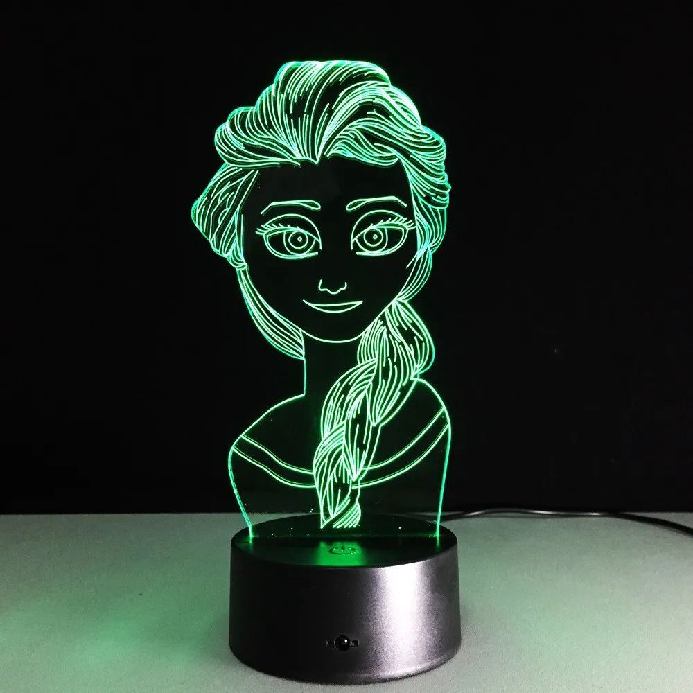 Custom 3d Led Illusion Table Lamp Acrylic Night Light ...