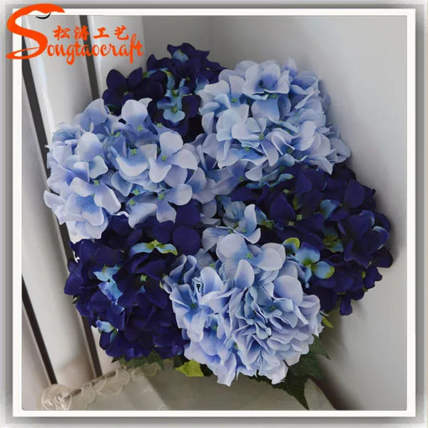 2019 Decorative Hydrangea Wholesale Artificial Hydrangea Flowers Silk