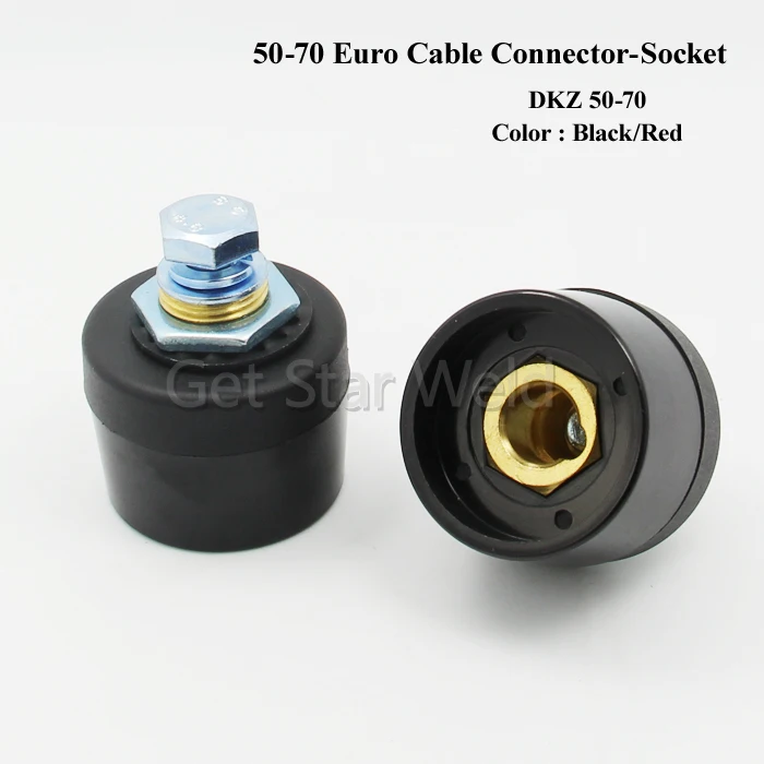 Male and Female 5070 Welding Cable Connector/5070 Euro type cable
