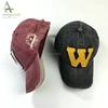 High Quality Design Your Own Embroidery Baseball Cap Custom Washed Denim Dad Hat And Cap For Sale