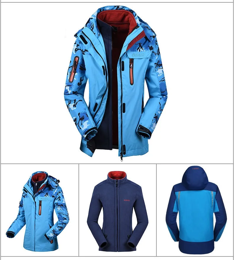 Fashion Outdoor Functional Warm Men Crane Sports Custom Logo Ski Wear