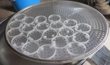 1200 mm diameter pvc resign tumbler vibratory sieve screen