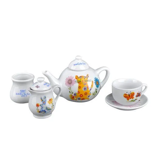 stainless steel tea set child