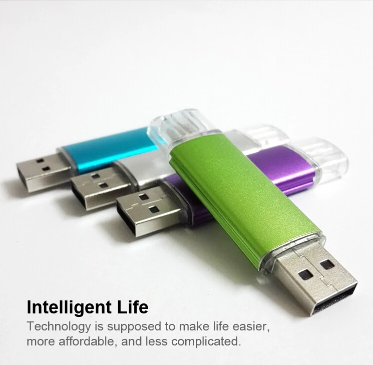 Promotional gift Cheap OEM otg flash drive for connection mobile phone - ANKUX.COM