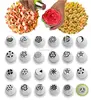 Best Kitchen Gift Russian Piping Tips 39 Piece Cake Baking Supplies Decorating Set Extra Large Decoration Kit