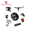 Mini electric sharing scooter conversion kit, ebike 10" Motor 350W , controller, display meter, brake lever, switch, lights etc