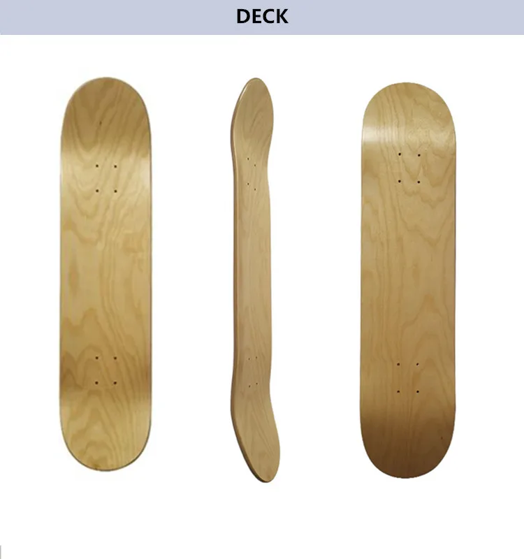Professional Brand Custom Blank 7ply Full Canadian Maple Skate