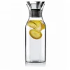BLJOE07 35oz Handmade Borosilicate Water Pitcher Glass Jug Carafe with Lid