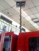 vehicle internal or external mounted telescopic lighting mast tower