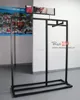 2015 Alibaba stand store 4 sides hang cloths island frame display racks