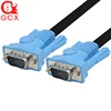 Wholesale price digital set top box 15pin VGA extension code 1.5 m long vga cable ends 10 15m 20 25 meters 30m