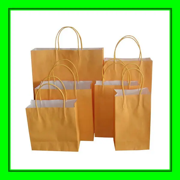 printed kraft paper bag