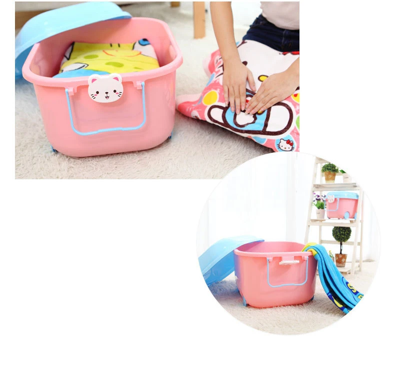 Plastic Storage Box With Lid, Hard Plastic Box For Storage