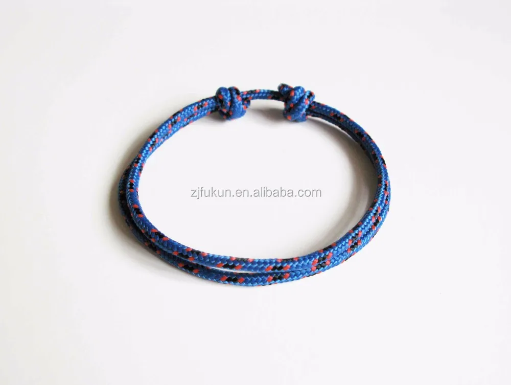 2mm Paracord Double Strands Simple Diamond Knot Rope Bracelet Buy