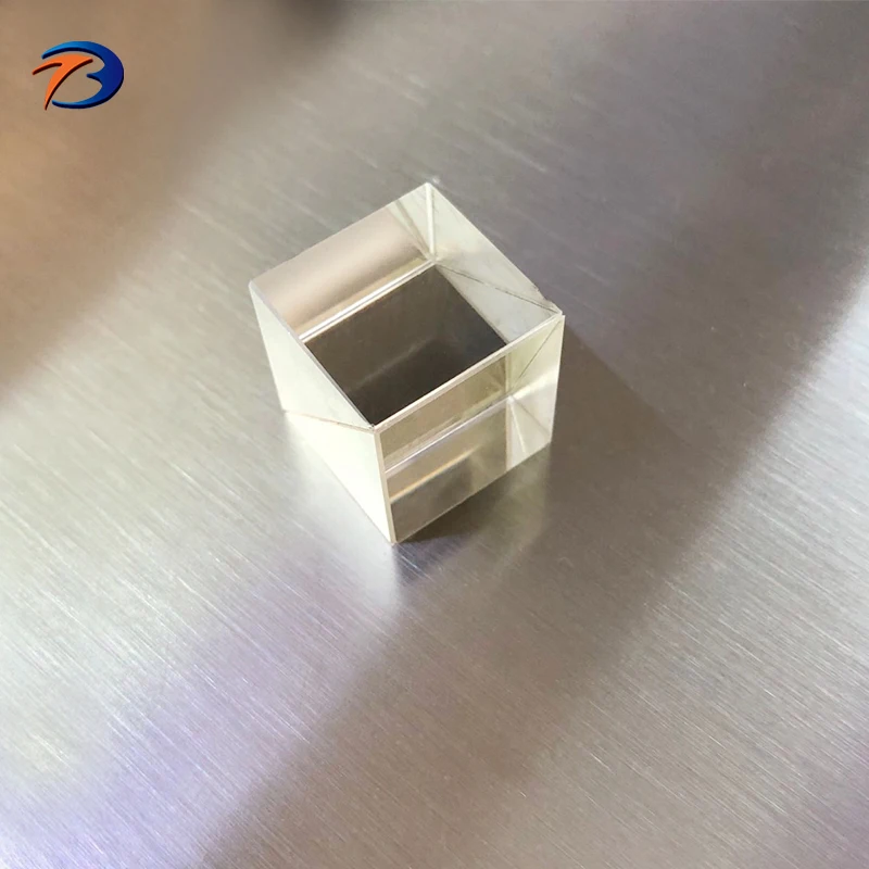 Optical Quartz UV VIS Cube Beamsplitters with Visible and NIR Coating