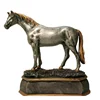 Hot sale antique lead-zinc alloy horse statue for decoration