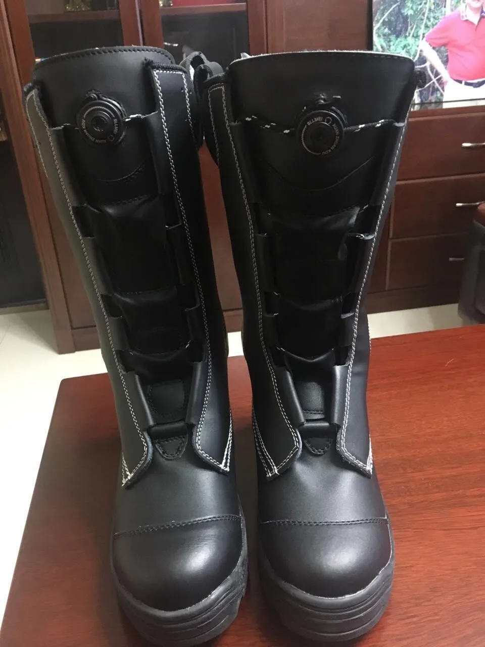 Fireman Shoes For Leather Firefighting And Rescue Boots Buy Leather