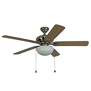 Buy Harbor Breeze 52 In Springfield Brushed Nickel Ceiling Fan