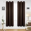 China Manufactural Finished Curtain Black Window Drapery Valances Blackout Curtains