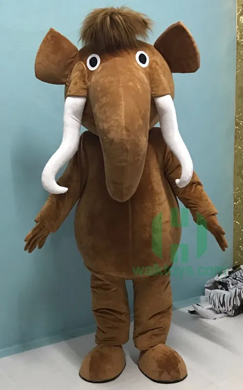 Hi Mammoth Animal Mascot Costume Custom Cosplay Mascot Costumes For