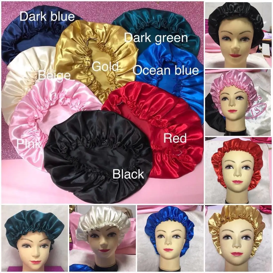 Custom Baby Girl Head Hair Bonnets Mommy And Kid Bonnets - Buy Custom ...