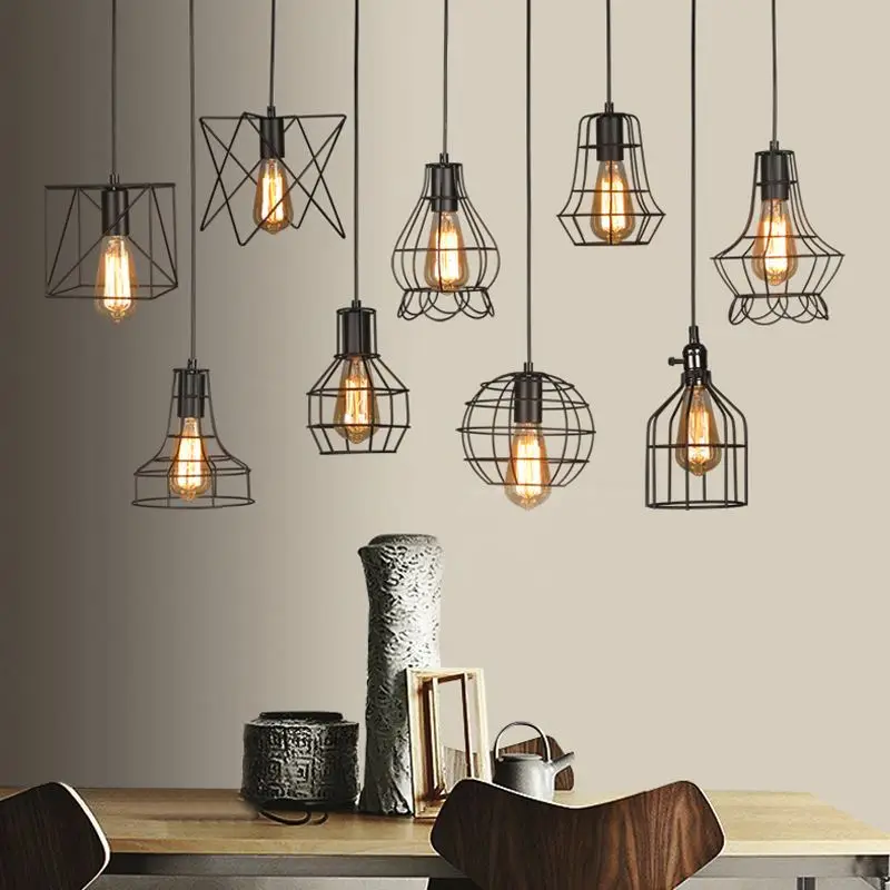 STL Vintage Edison Light Holder E27 Retro Lamp Base Pendant Bulb Light Screw Socket 2 Colors With Switch / No Switch 110V/220V