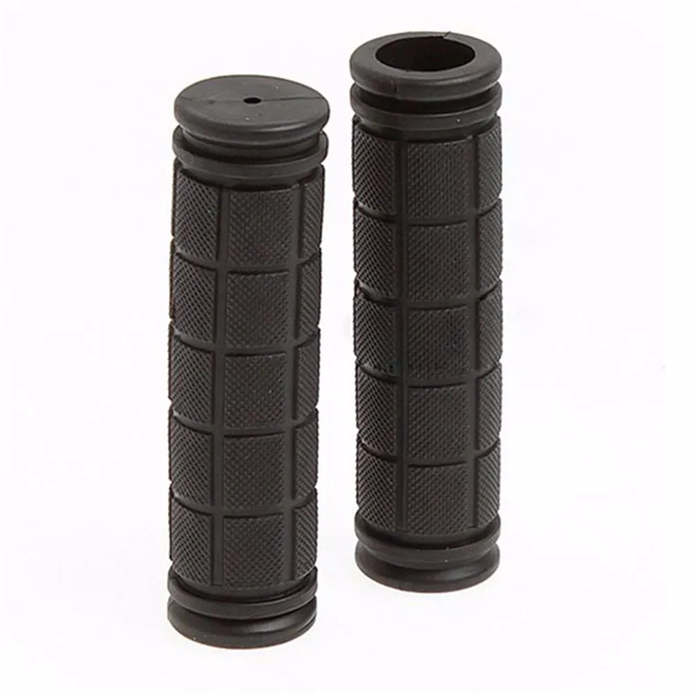 Bike MTB Grips Fixie Lock-on Fixed Gear Rubber Handlebar Grip 22.2mm Yellow
