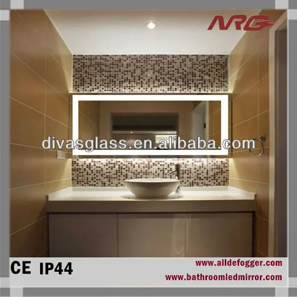 Bathroom Wall Mirror With Led Light For Makeup Bath Shower Mirrors Bathroom Wall Mirror With Led Light For