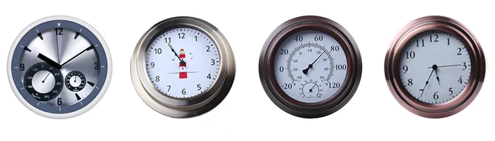 Brass Indoor High Precision Analog Thermometer Non Terracotta Garden